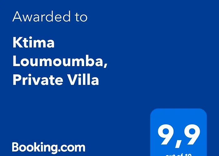 Ktima Loumoumba, Private 빌라 *